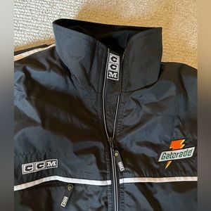 Vintage CCM Hockey Gatorade Collab jacket / windbreaker Men’s large